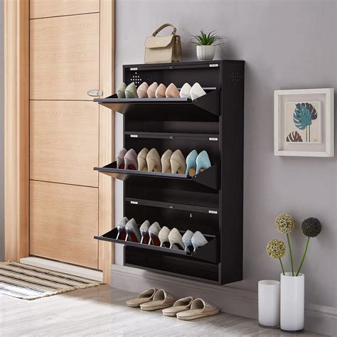 shoe steel cabinet|3 drawer shoe storage cabinet.